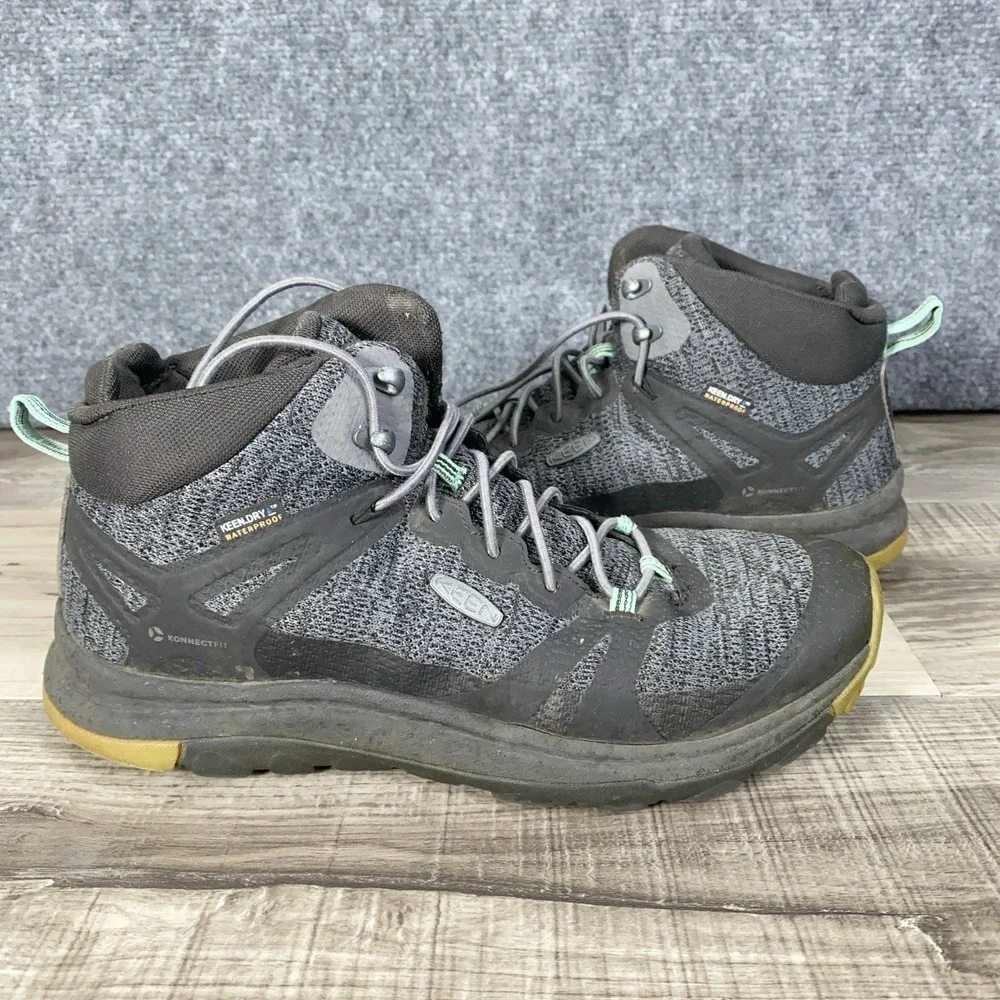 Keen Terradora II Mid Tip Women's 8.5‎ Hiking Trail Boots KonnectFit Waterproof
